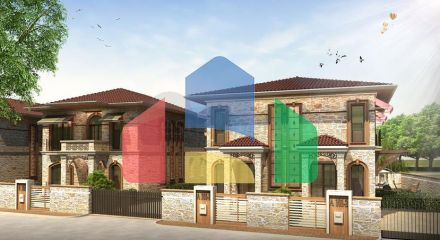 Вілли планування 4 + 1 в районі Дошемеалти - Анталія