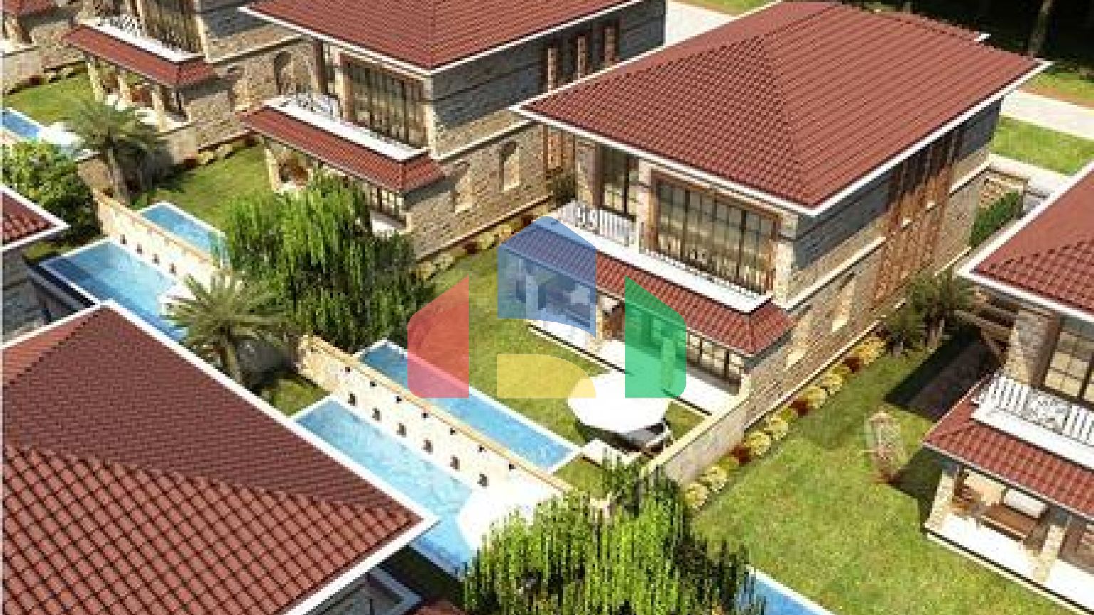 Вілли планування 4 + 1 в районі Дошемеалти - Анталія