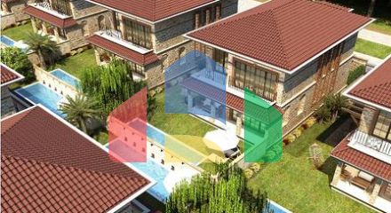 Вілли планування 4 + 1 в районі Дошемеалти - Анталія