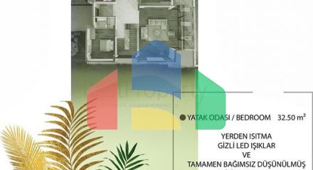 Виллы планировки 5+1 в районе Дошемеалты - Анталия