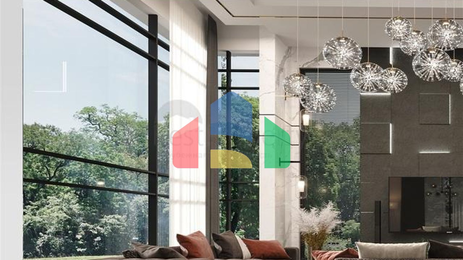 Виллы планировки 5+1 в районе Дошемеалты - Анталия