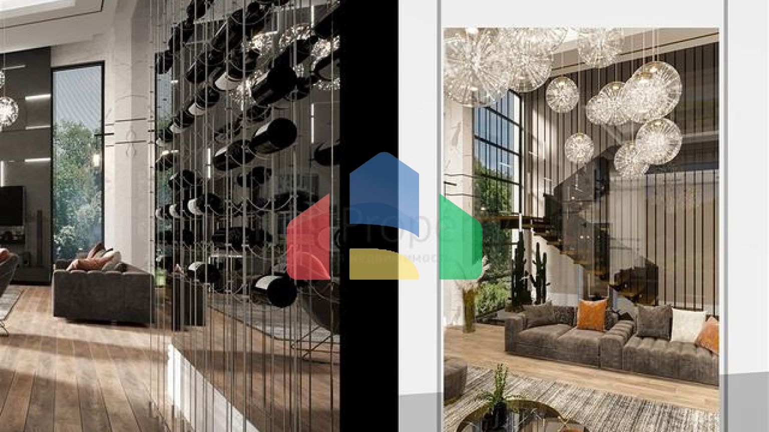 Виллы планировки 5+1 в районе Дошемеалты - Анталия