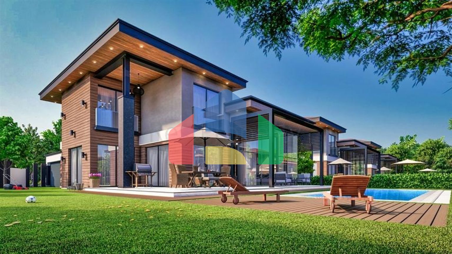 Виллы планировки 5+1 в районе Дошемеалты - Анталия