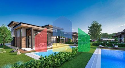 Виллы планировки 5+1 в районе Дошемеалты - Анталия