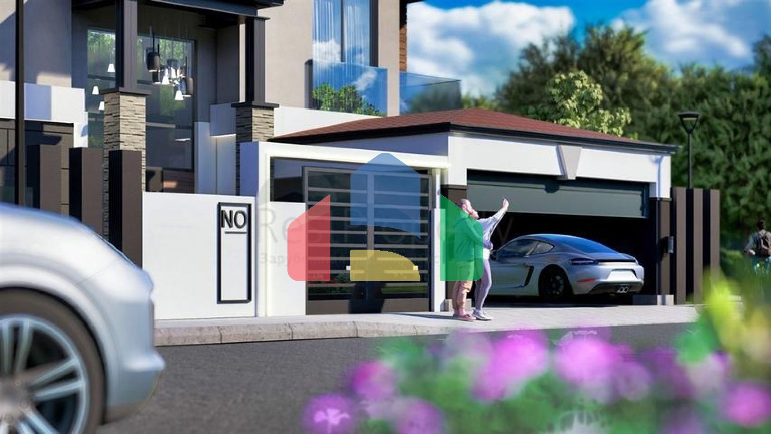 Виллы планировки 5+1 в районе Дошемеалты - Анталия