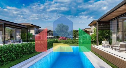 Виллы планировки 5+1 в районе Дошемеалты - Анталия