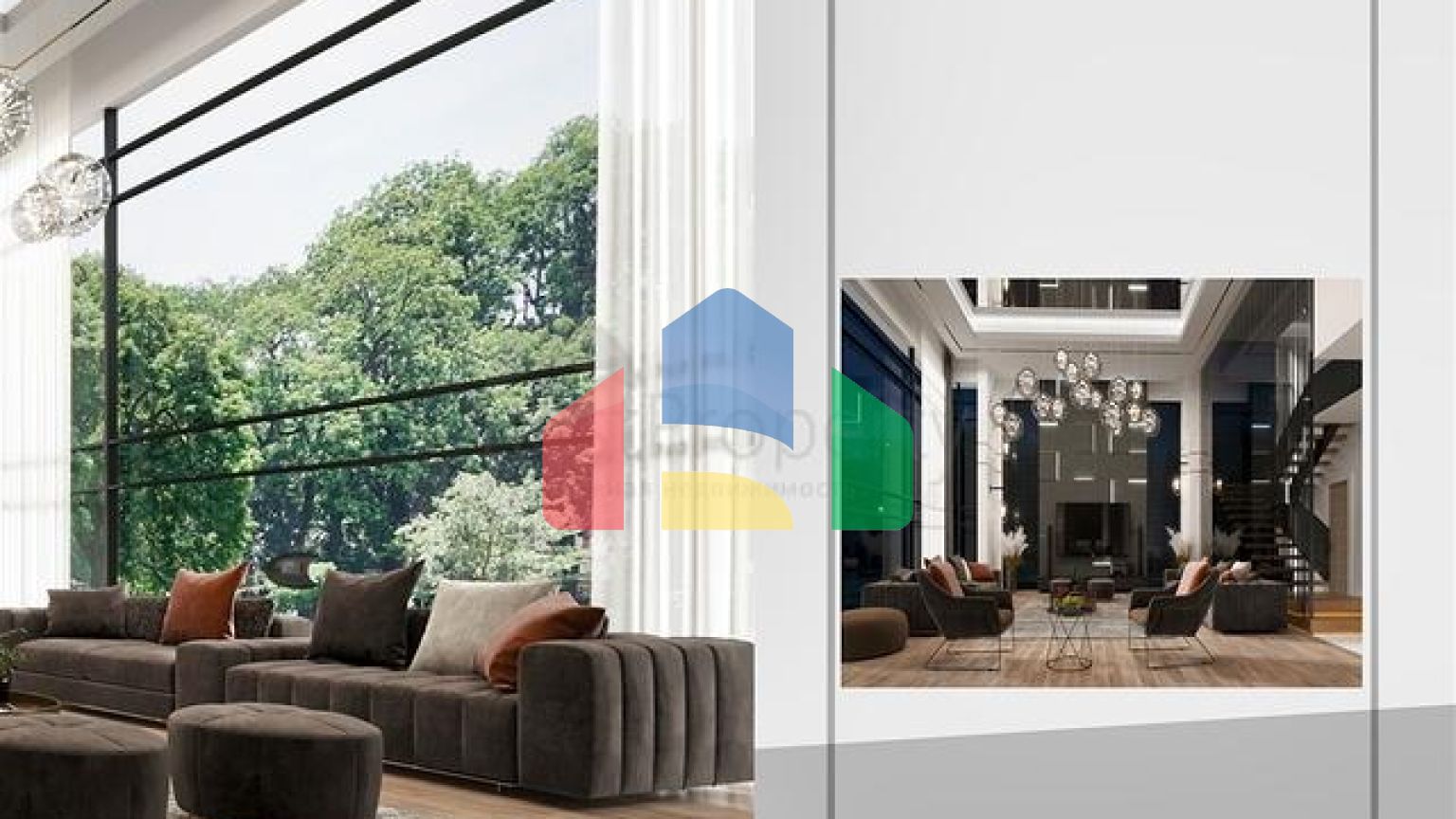 Виллы планировки 5+1 в районе Дошемеалты - Анталия