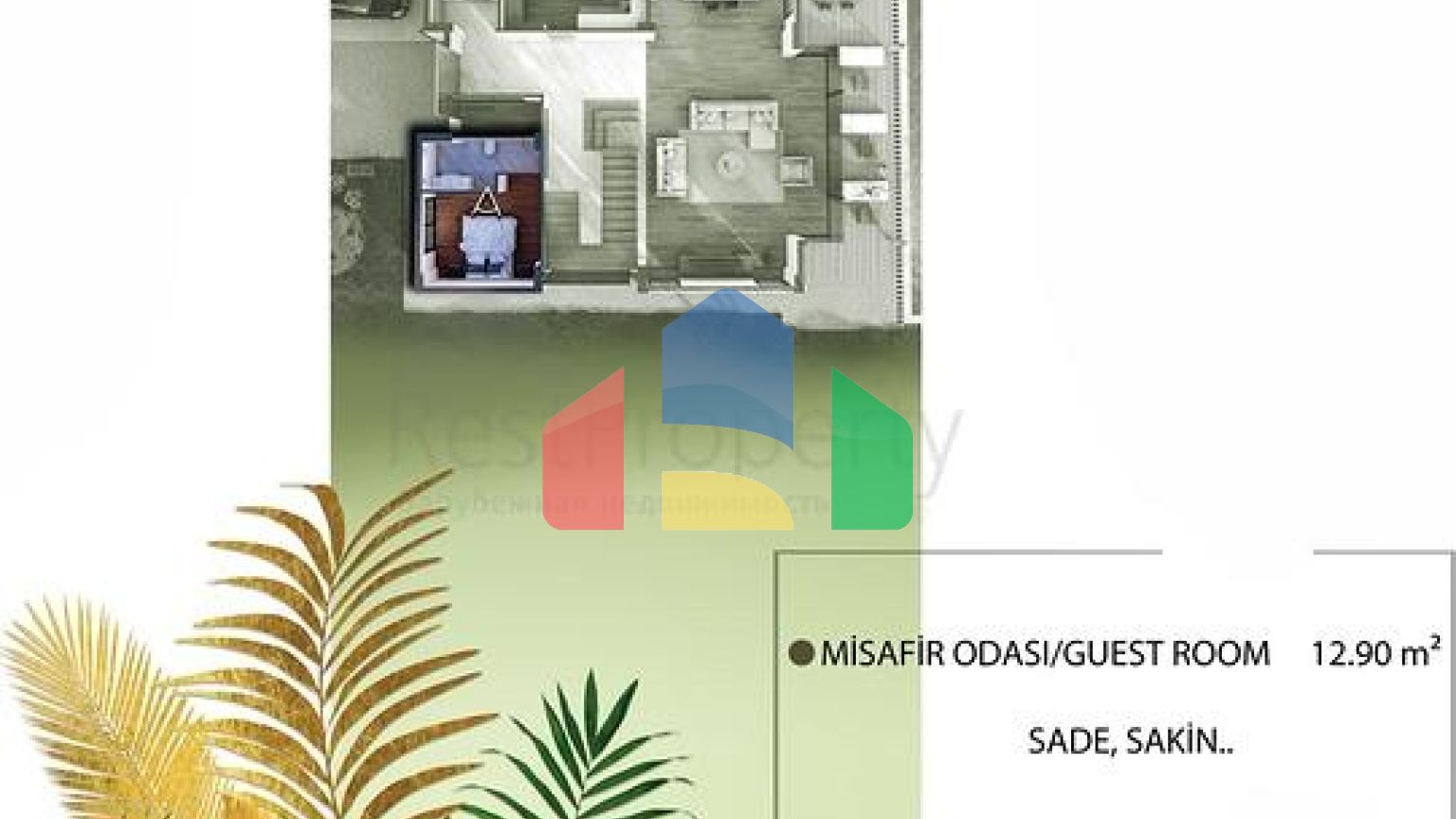 Виллы планировки 5+1 в районе Дошемеалты - Анталия