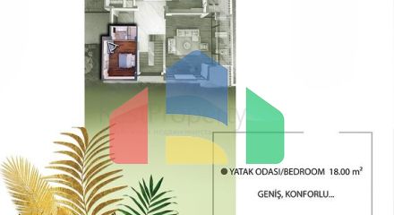 Виллы планировки 5+1 в районе Дошемеалты - Анталия