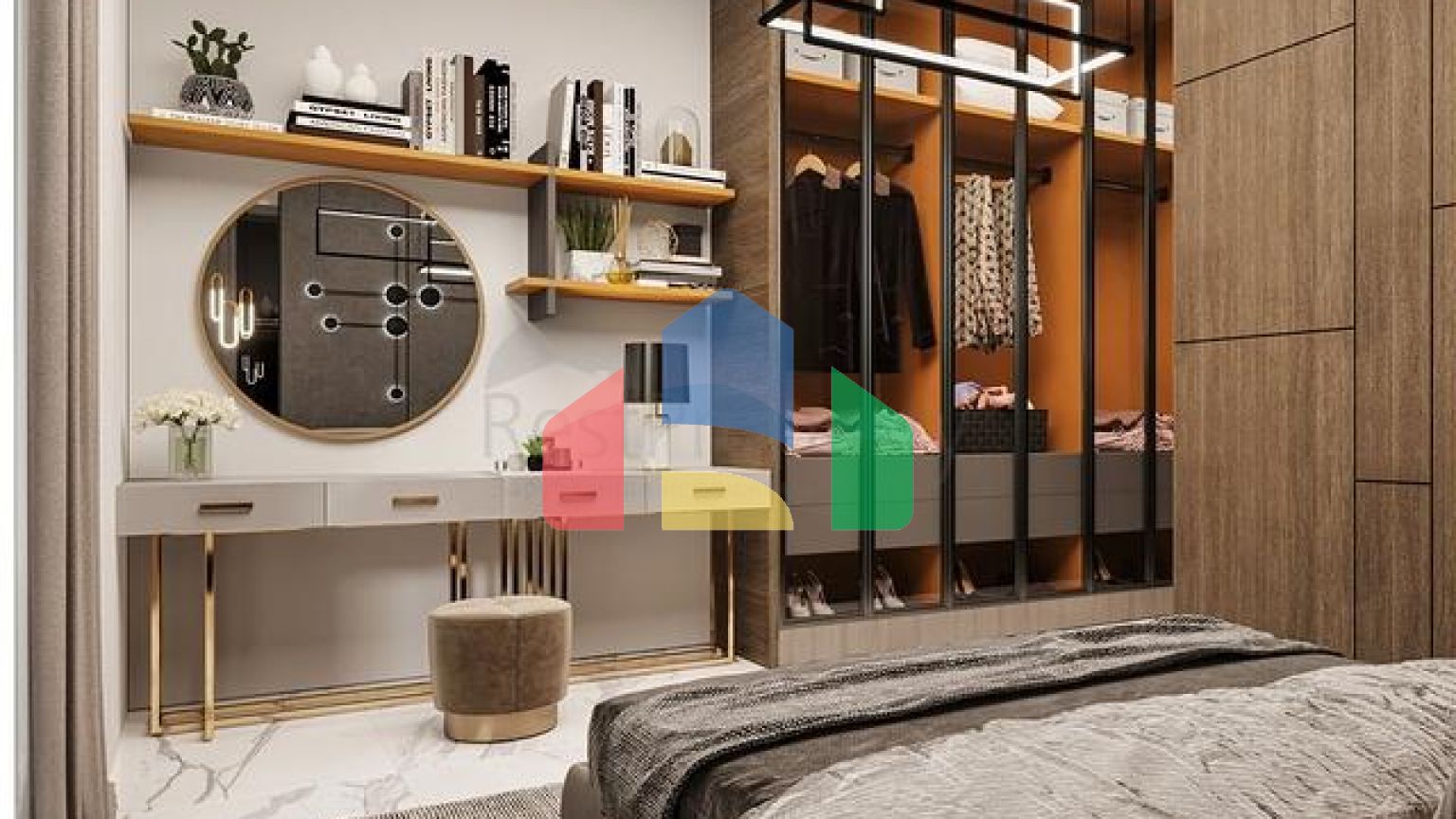 Виллы планировки 5+1 в районе Дошемеалты - Анталия