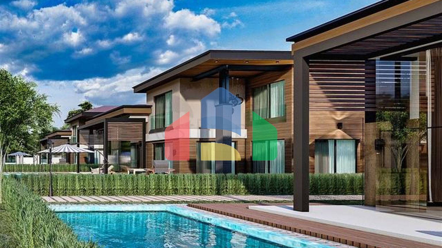 Виллы планировки 5+1 в районе Дошемеалты - Анталия