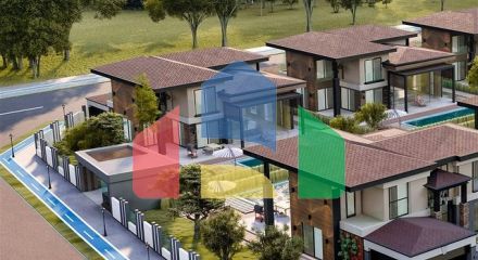 Виллы планировки 5+1 в районе Дошемеалты - Анталия