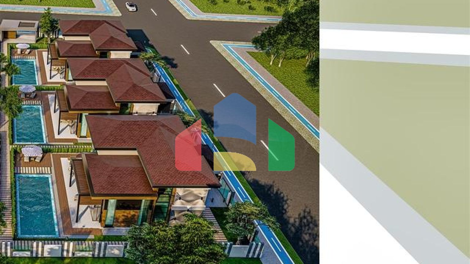 Виллы планировки 5+1 в районе Дошемеалты - Анталия