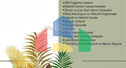 Виллы планировки 5+1 в районе Дошемеалты - Анталия