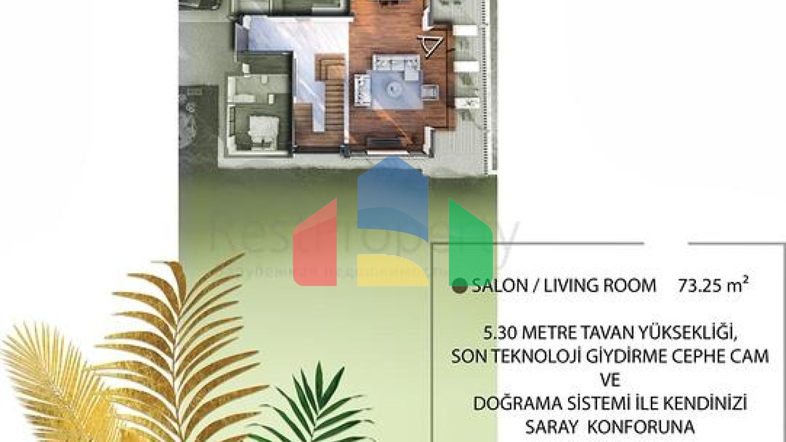 Виллы планировки 5+1 в районе Дошемеалты - Анталия