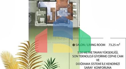 Виллы планировки 5+1 в районе Дошемеалты - Анталия