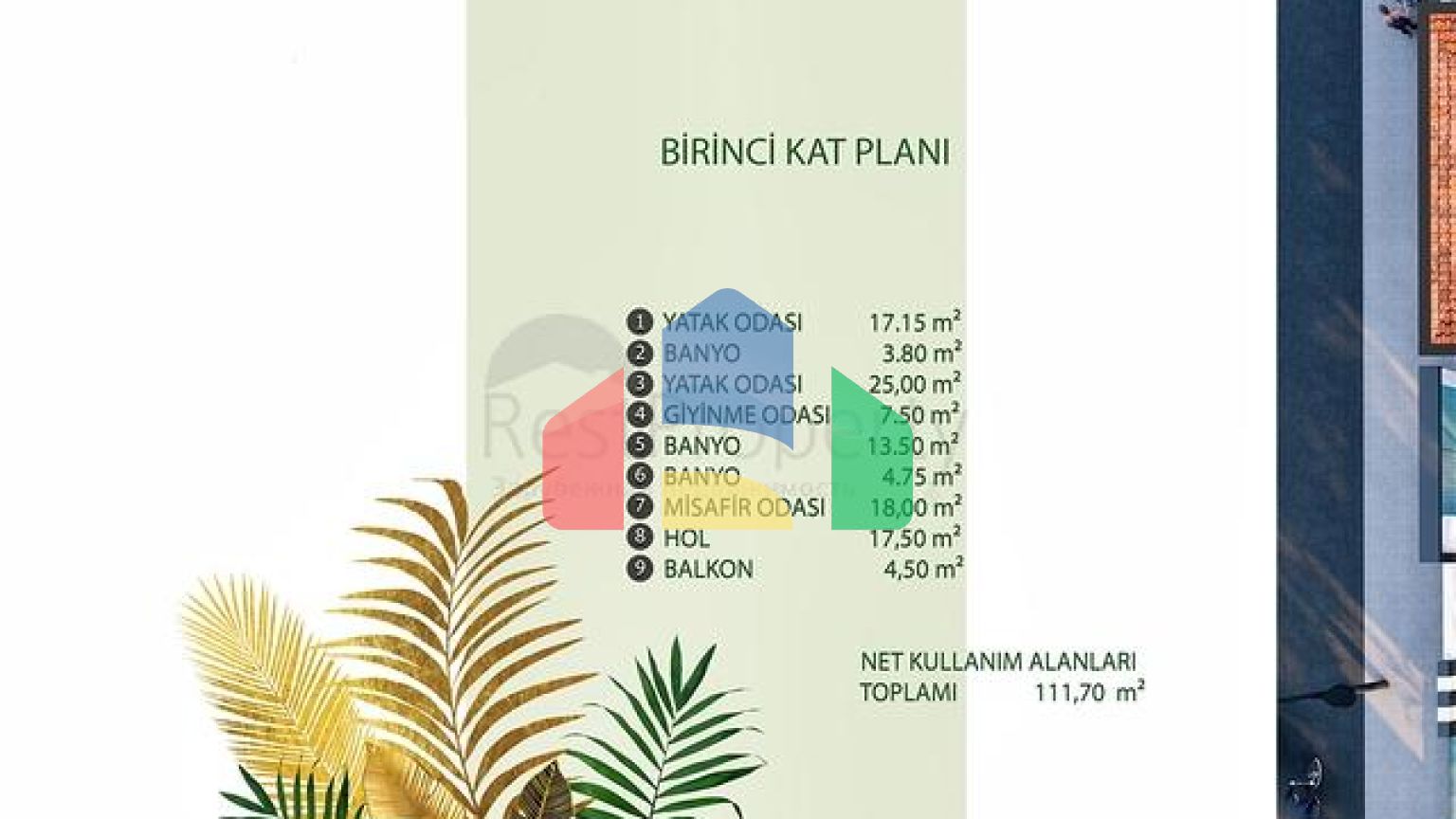 Виллы планировки 5+1 в районе Дошемеалты - Анталия