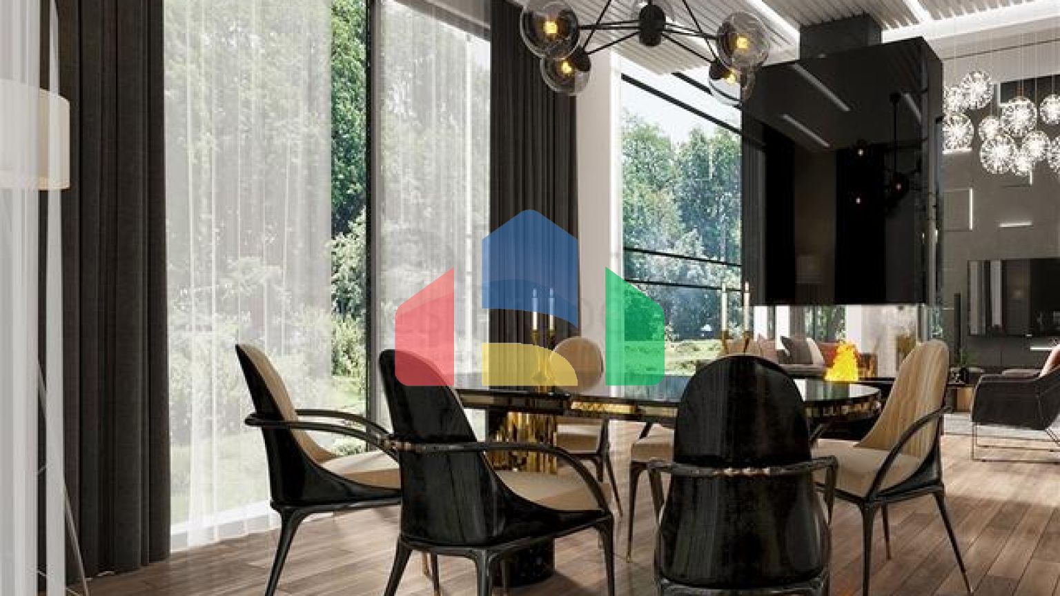 Виллы планировки 5+1 в районе Дошемеалты - Анталия