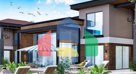 Виллы планировки 5+1 в районе Дошемеалты - Анталия