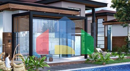 Виллы планировки 5+1 в районе Дошемеалты - Анталия