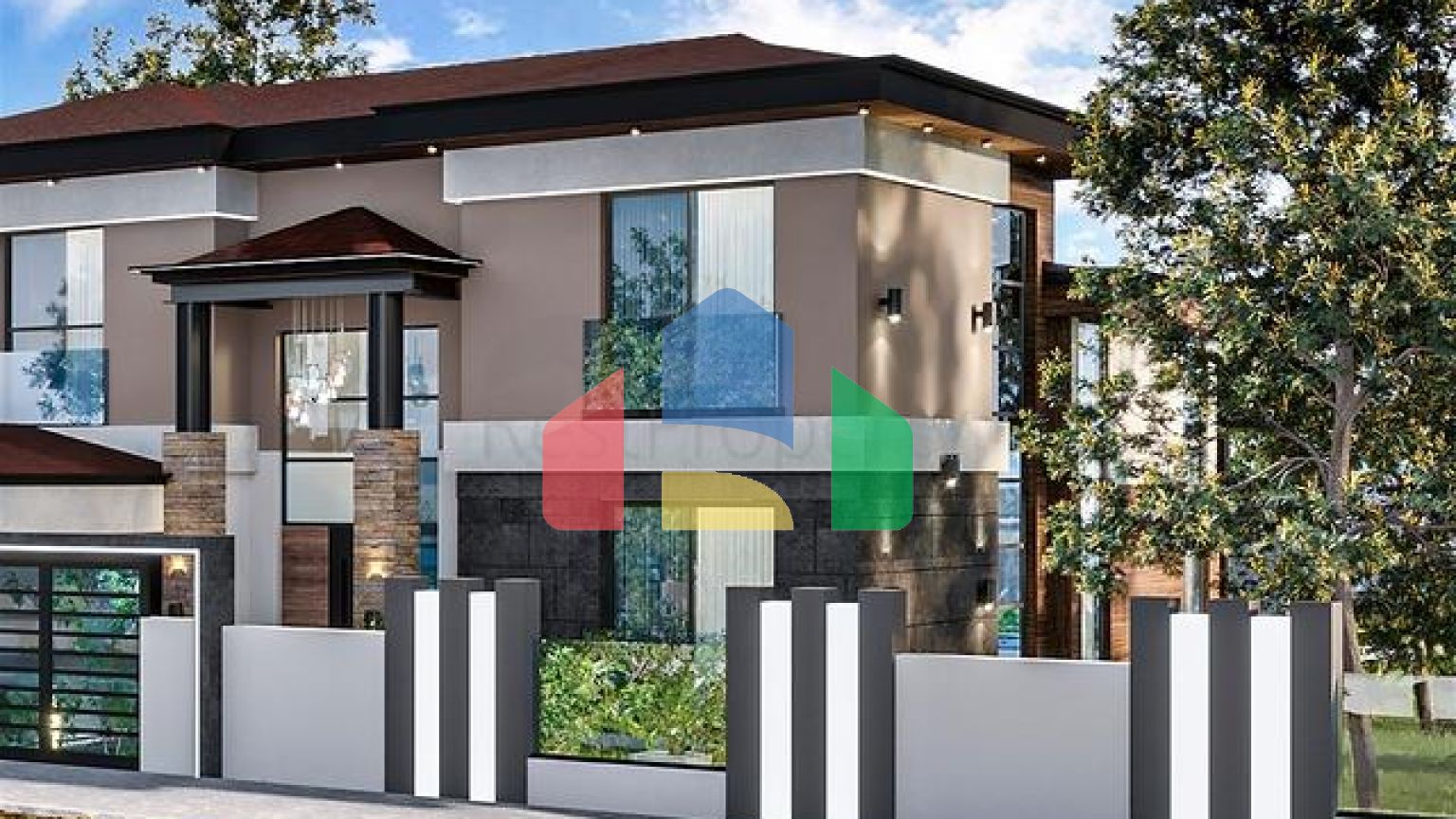 Виллы планировки 5+1 в районе Дошемеалты - Анталия