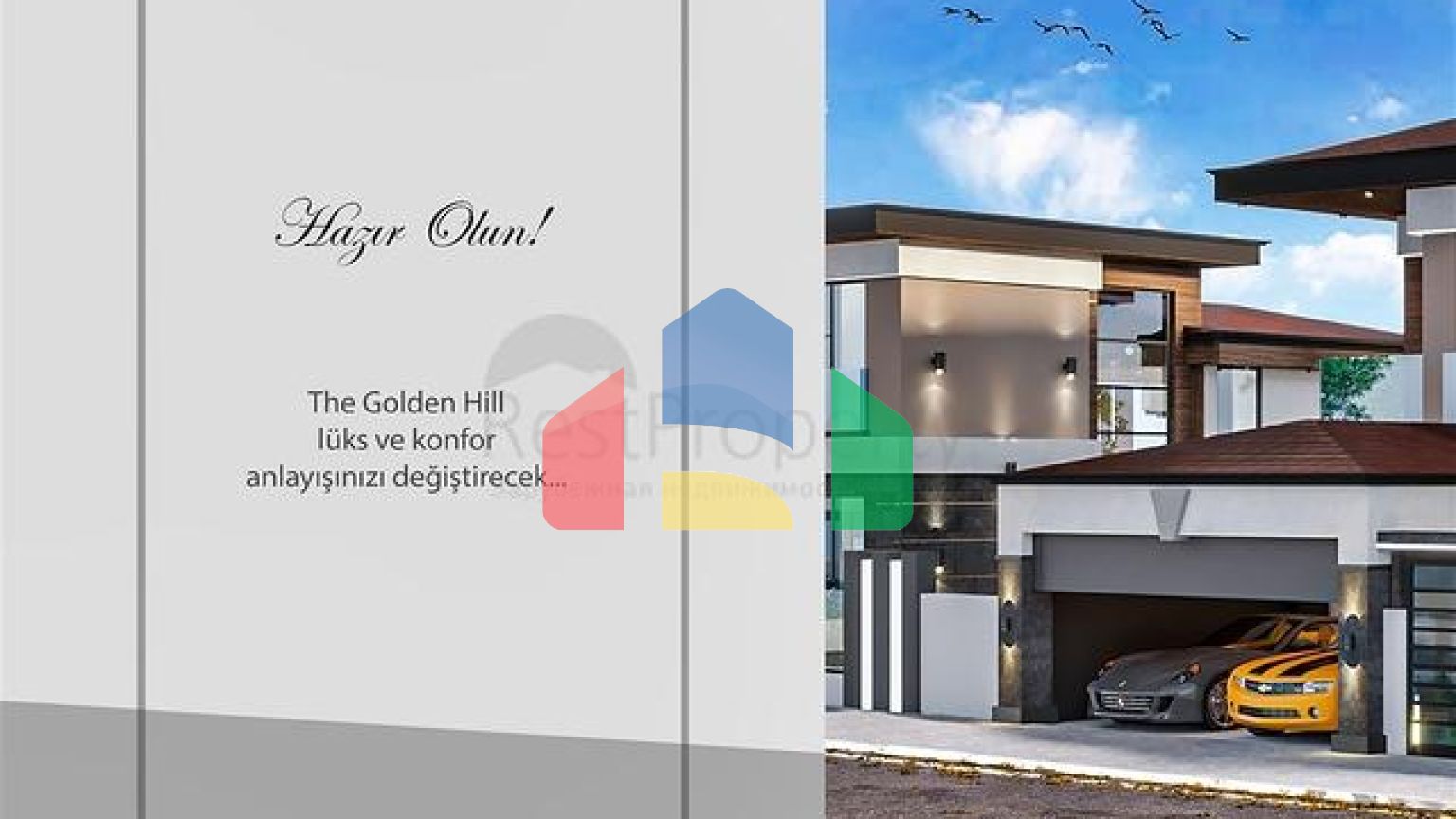 Виллы планировки 5+1 в районе Дошемеалты - Анталия