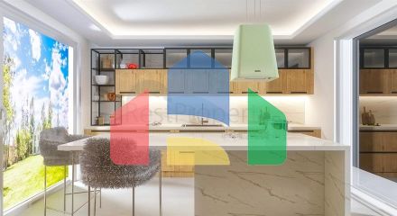 Затишна вілла планування 4 + 1 в районі Дошемеалти - Анталія