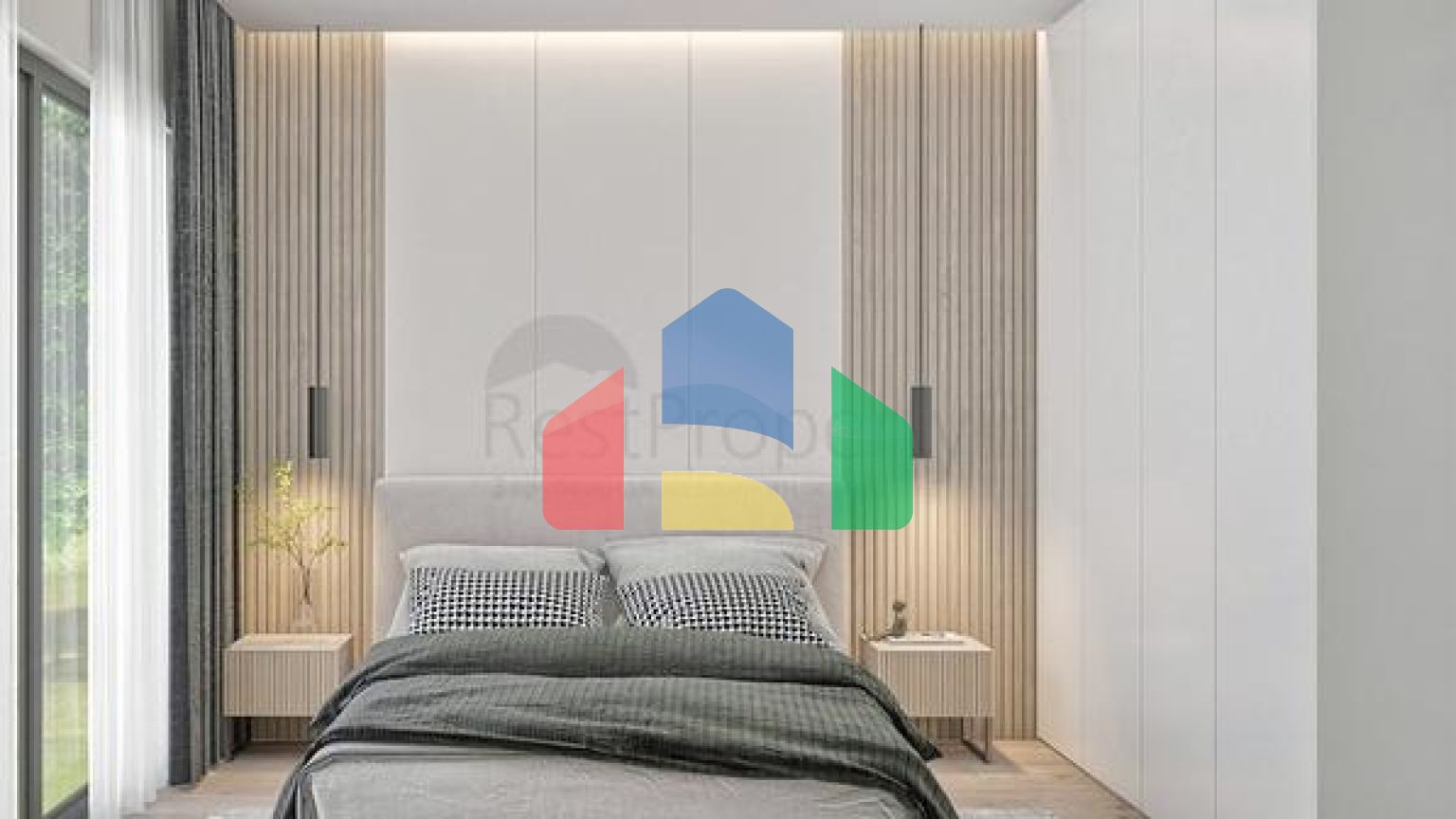 Затишна вілла планування 4 + 1 в районі Дошемеалти - Анталія