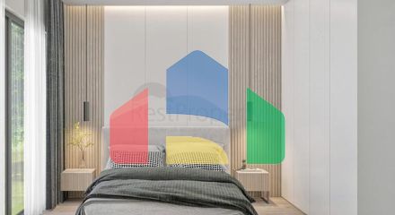 Затишна вілла планування 4 + 1 в районі Дошемеалти - Анталія