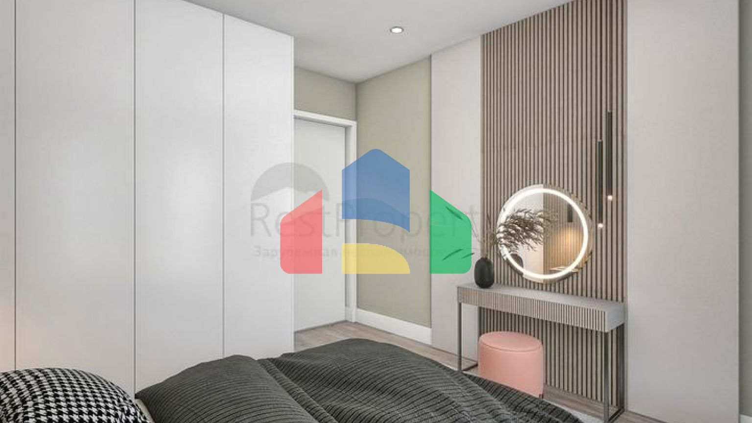 Затишна вілла планування 4 + 1 в районі Дошемеалти - Анталія