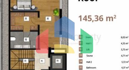 Вілла планування 5 + 1 в елітному районі Дошемеалти - Анталія