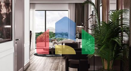 Вілла планування 5 + 1 в елітному районі Дошемеалти - Анталія