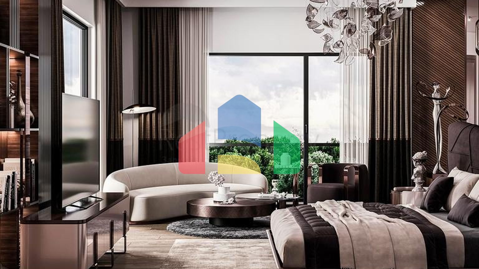 Вілла планування 5 + 1 в елітному районі Дошемеалти - Анталія