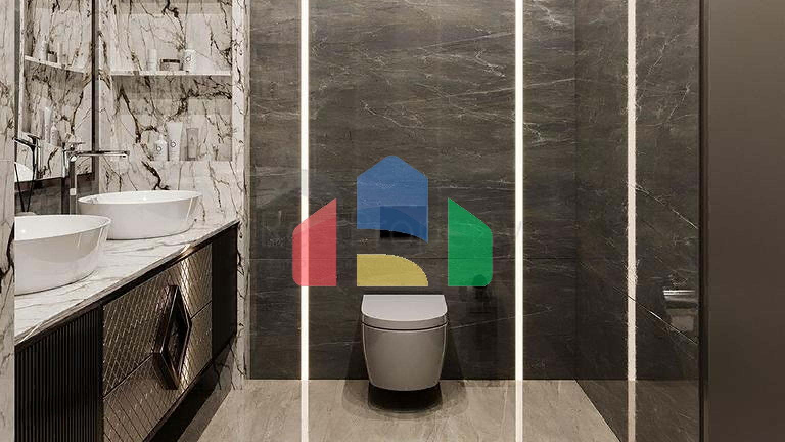 Вілла планування 5 + 1 в елітному районі Дошемеалти - Анталія