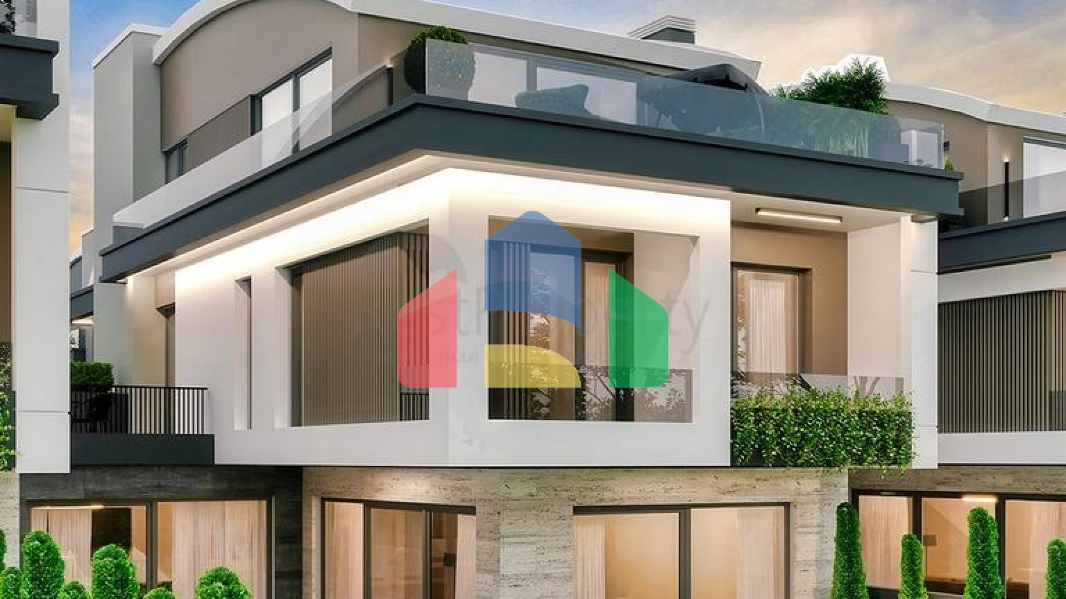 Вілла планування 5 + 1 в елітному районі Дошемеалти - Анталія