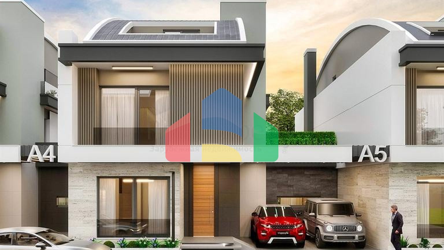 Вілла планування 5 + 1 в елітному районі Дошемеалти - Анталія