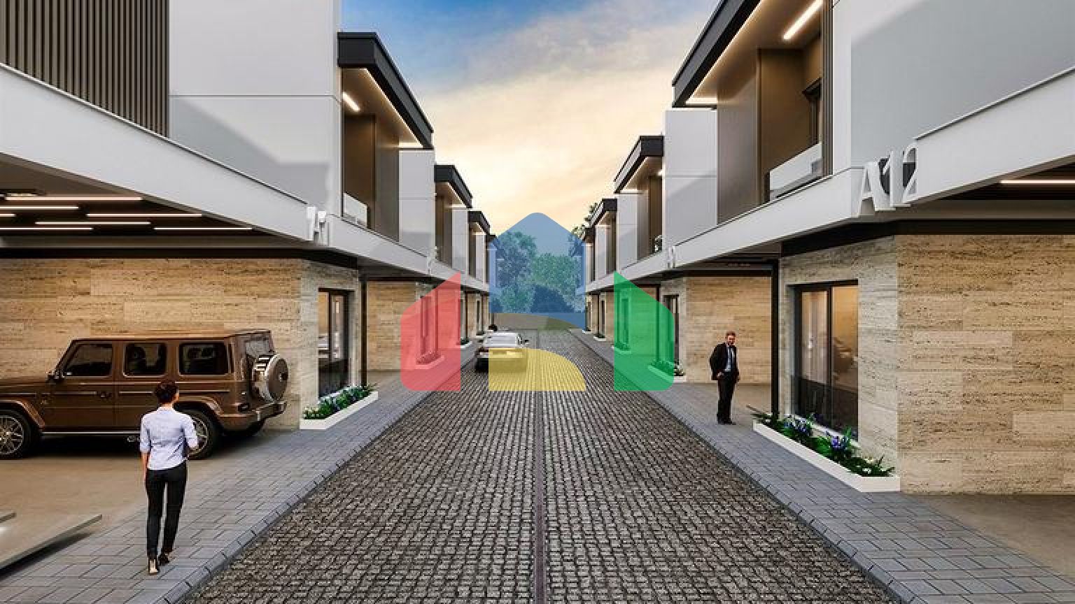 Вілла планування 5 + 1 в елітному районі Дошемеалти - Анталія