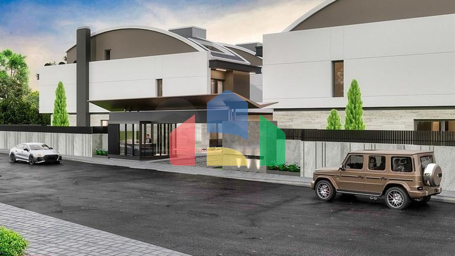 Вілла планування 5 + 1 в елітному районі Дошемеалти - Анталія