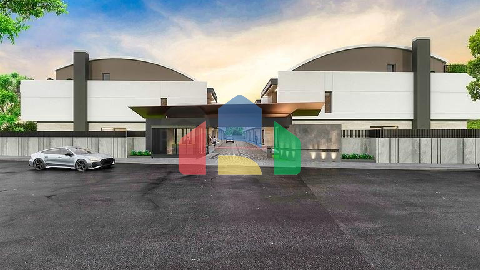 Вілла планування 5 + 1 в елітному районі Дошемеалти - Анталія