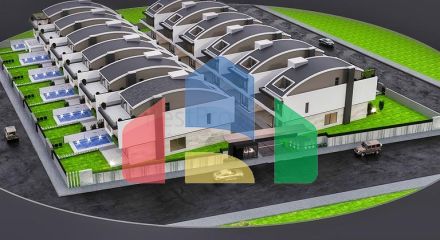 Вілла планування 5 + 1 в елітному районі Дошемеалти - Анталія