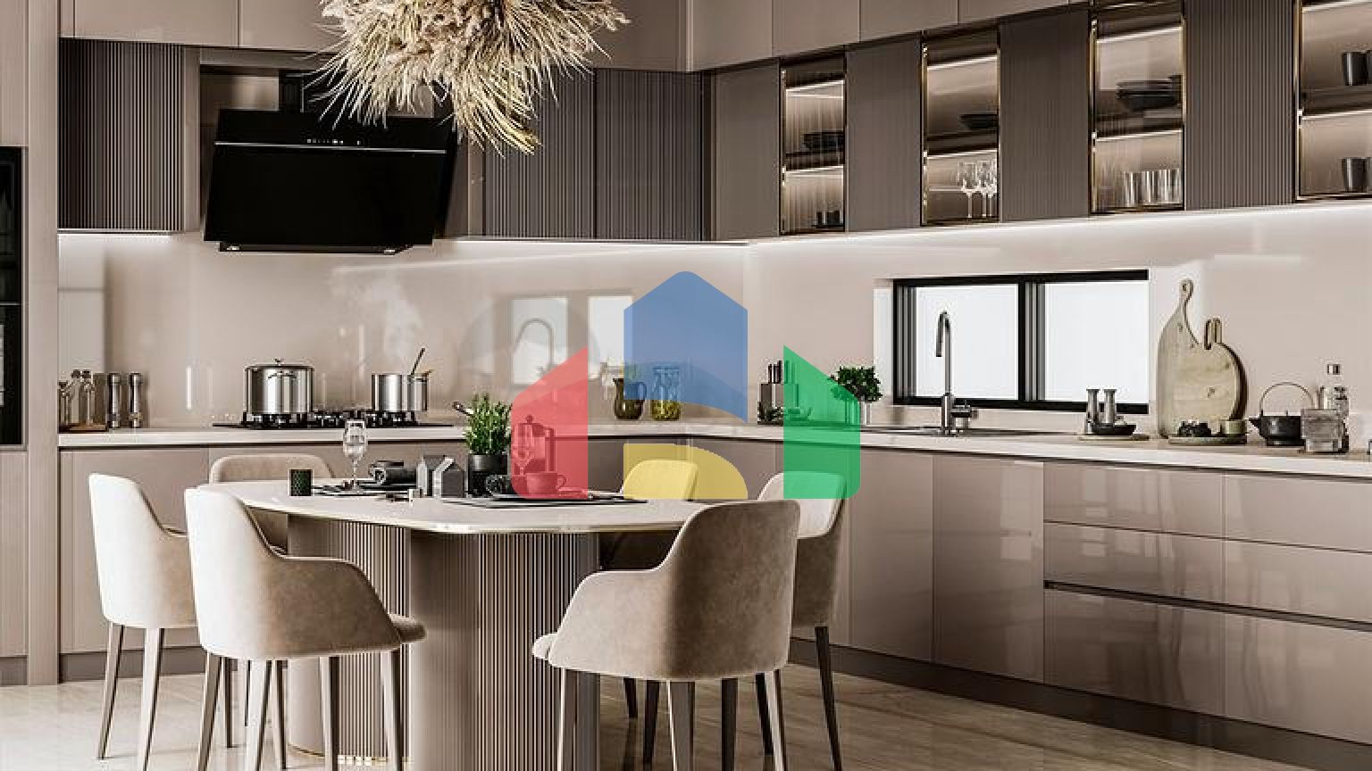 Вілла планування 5 + 1 в елітному районі Дошемеалти - Анталія