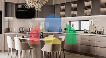 Вілла планування 5 + 1 в елітному районі Дошемеалти - Анталія