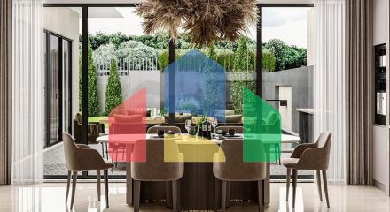 Вілла планування 5 + 1 в елітному районі Дошемеалти - Анталія