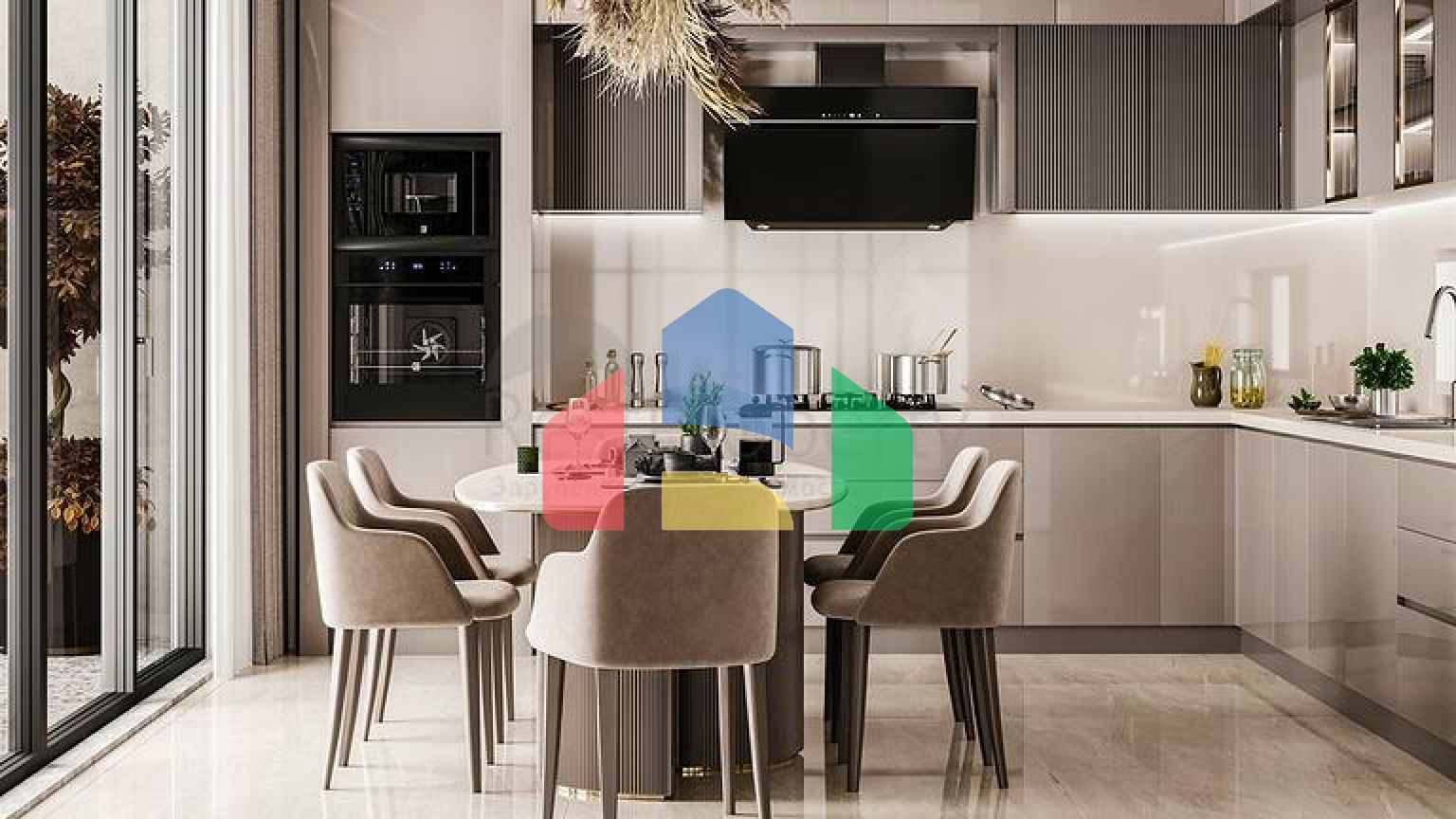 Вілла планування 5 + 1 в елітному районі Дошемеалти - Анталія