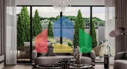 Вілла планування 5 + 1 в елітному районі Дошемеалти - Анталія