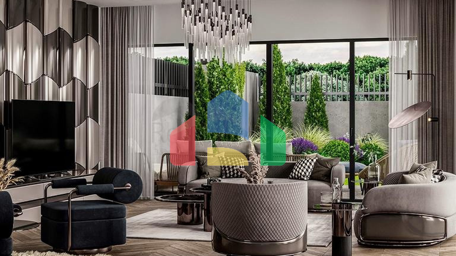 Вілла планування 5 + 1 в елітному районі Дошемеалти - Анталія