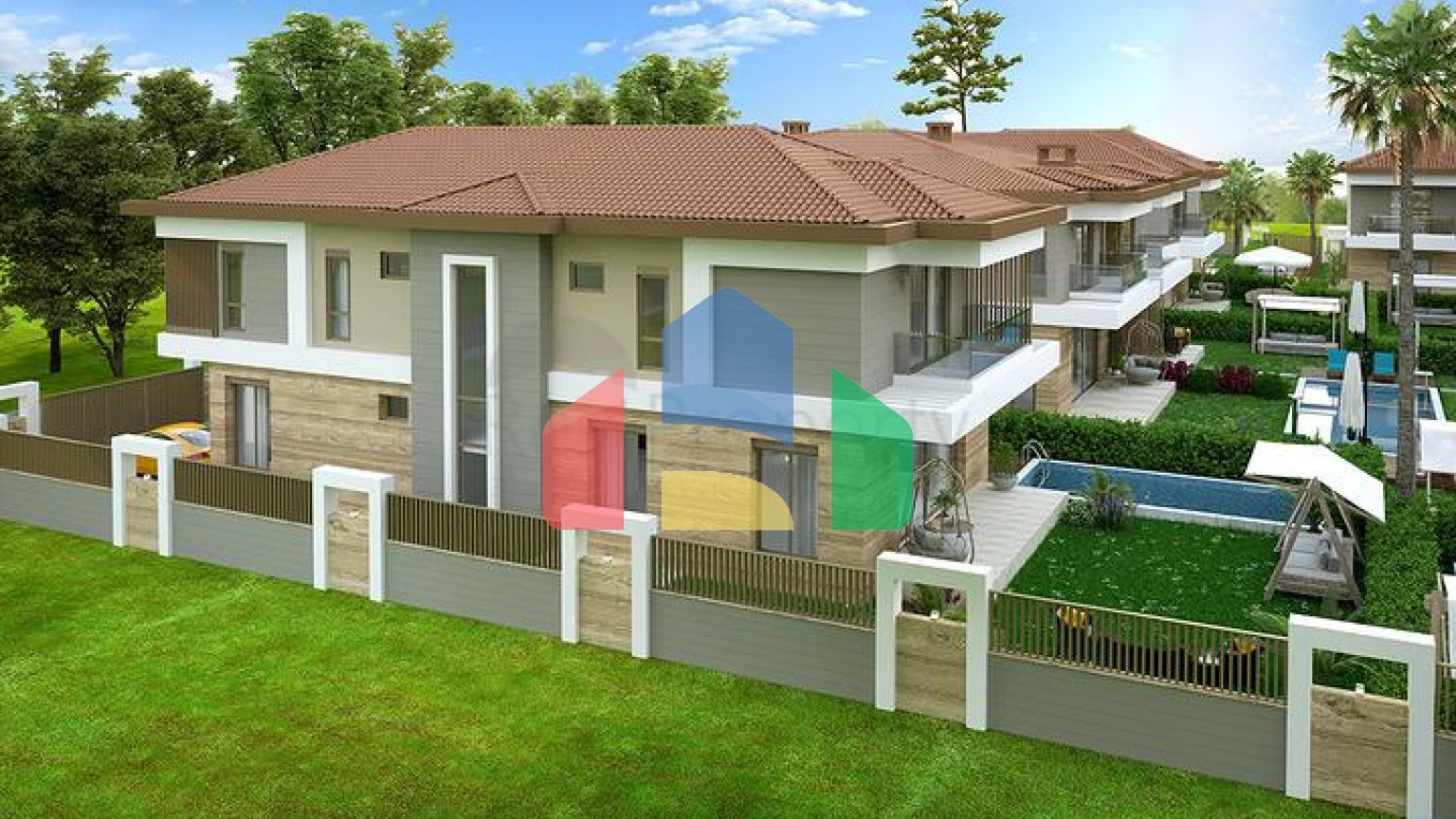 Виллы в престижном районе Дошемеалты - Анталия