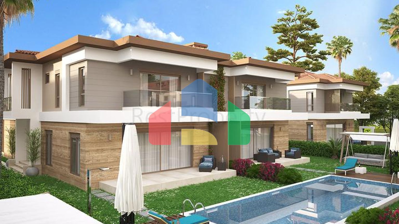 Виллы в престижном районе Дошемеалты - Анталия