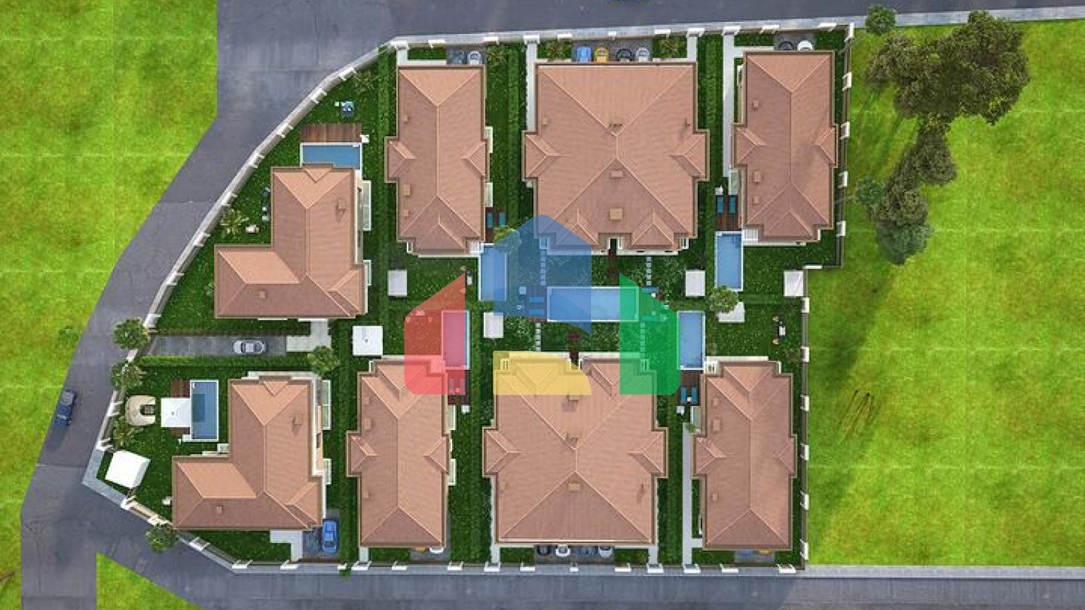 Виллы в престижном районе Дошемеалты - Анталия