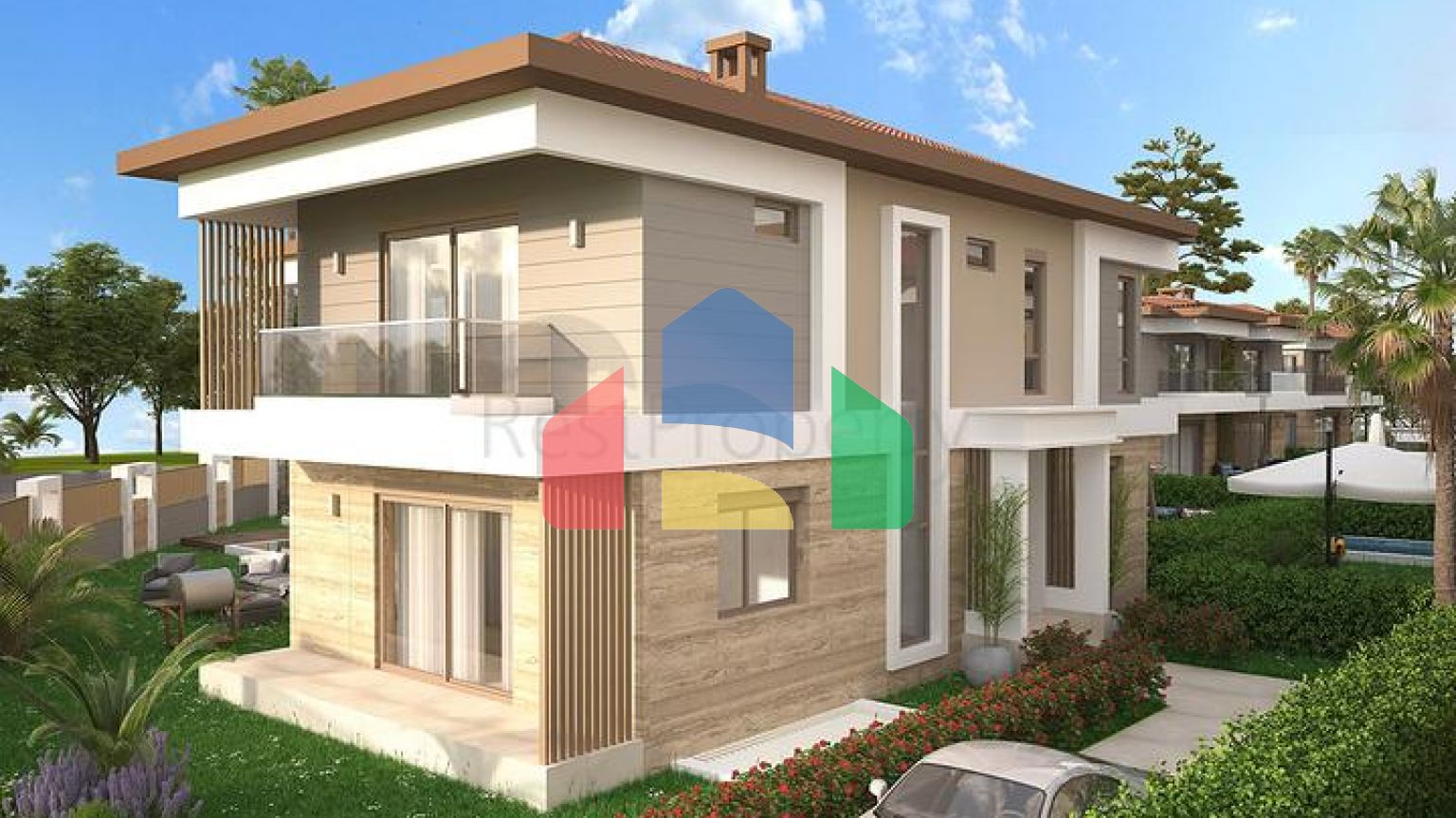 Виллы в престижном районе Дошемеалты - Анталия